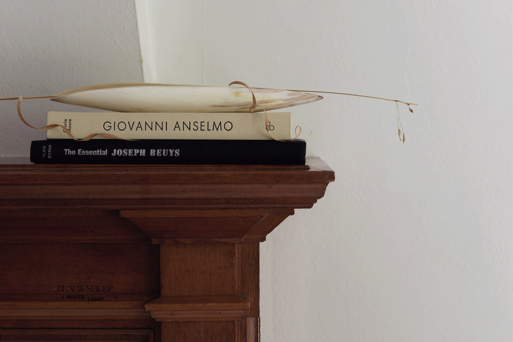 Ankole & Gyr Horn Dark Oval Vessel EX-STOCK Canada