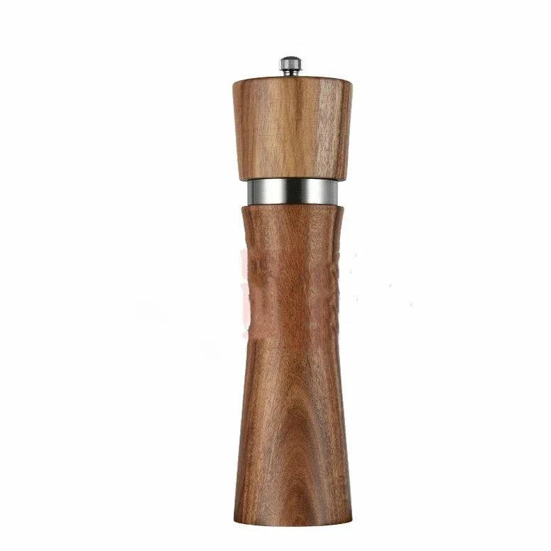 Acacia Wood Ceramic Core Manual Pepper Grinder EX-STOCK Canada