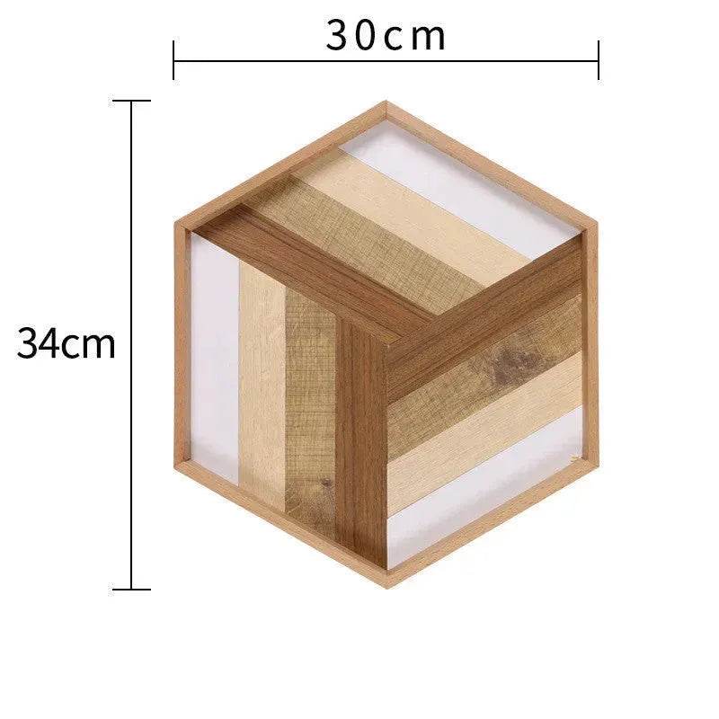 Akazien-Holz-Serviertablett Dekoratives Tablett - EX-STOCK Canada