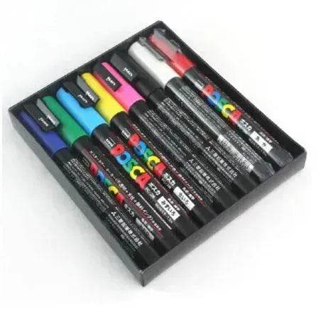 Werbe-Stift Doodle 0,9 Acrylmarker 8 Farben Set - EX-STOCK Canada