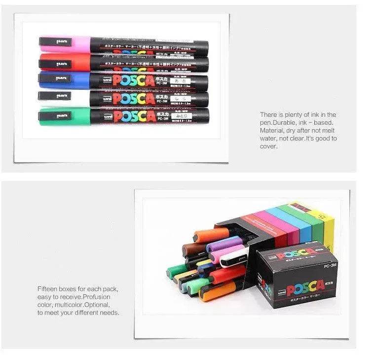 Werbe-Stift Doodle 0,9 Acrylmarker 8 Farben Set - EX-STOCK Canada