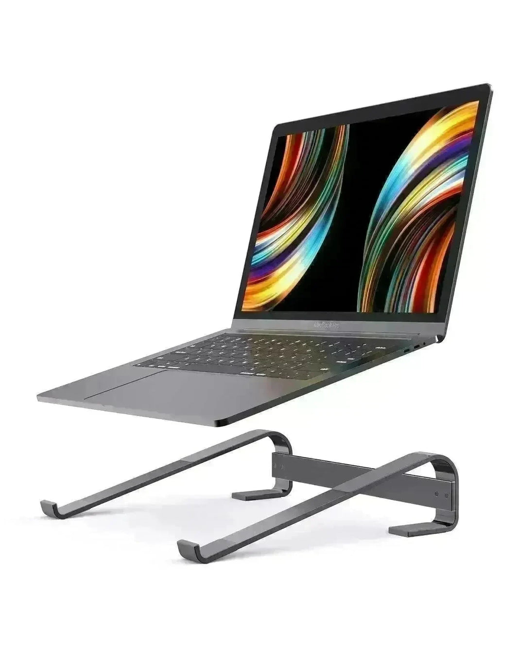 Alum. Portable Laptop Stand: Ventilated, Ergo Holder - EX-STOCK CANADA