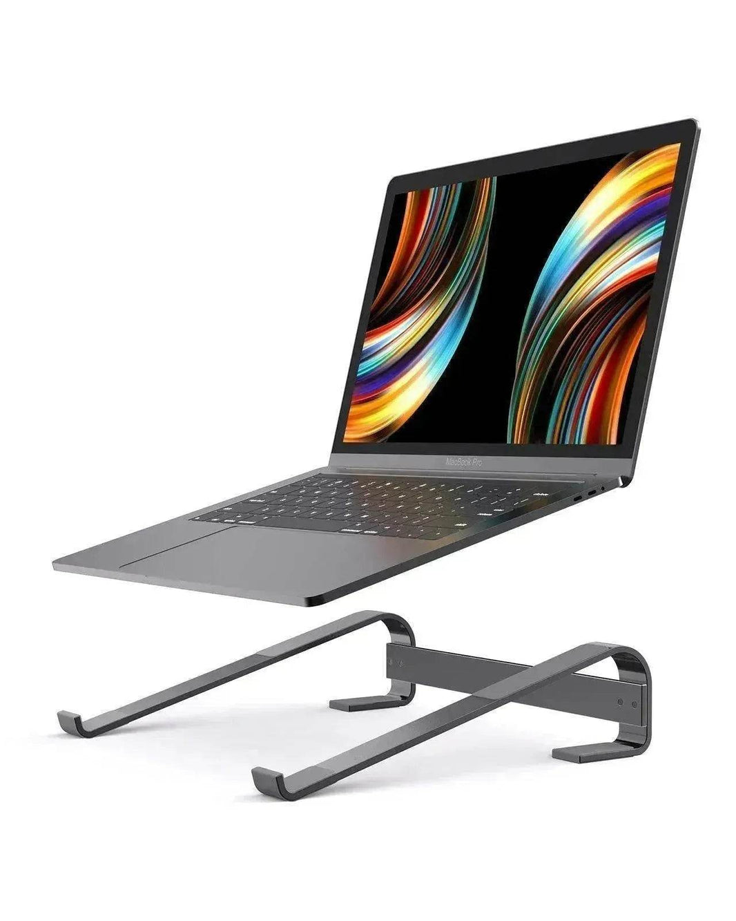 Alum. Portable Laptop Stand: Ventilated, Ergo Holder - EX-STOCK Canada