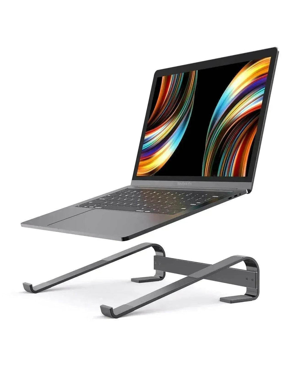 Alum. Portable Laptop Stand: Ventilated, Ergo Holder - EX-STOCK Canada