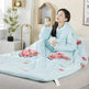Anti kick Casual Home & Office With Sleeves Wearable Quilt - EX-STOCK Canada