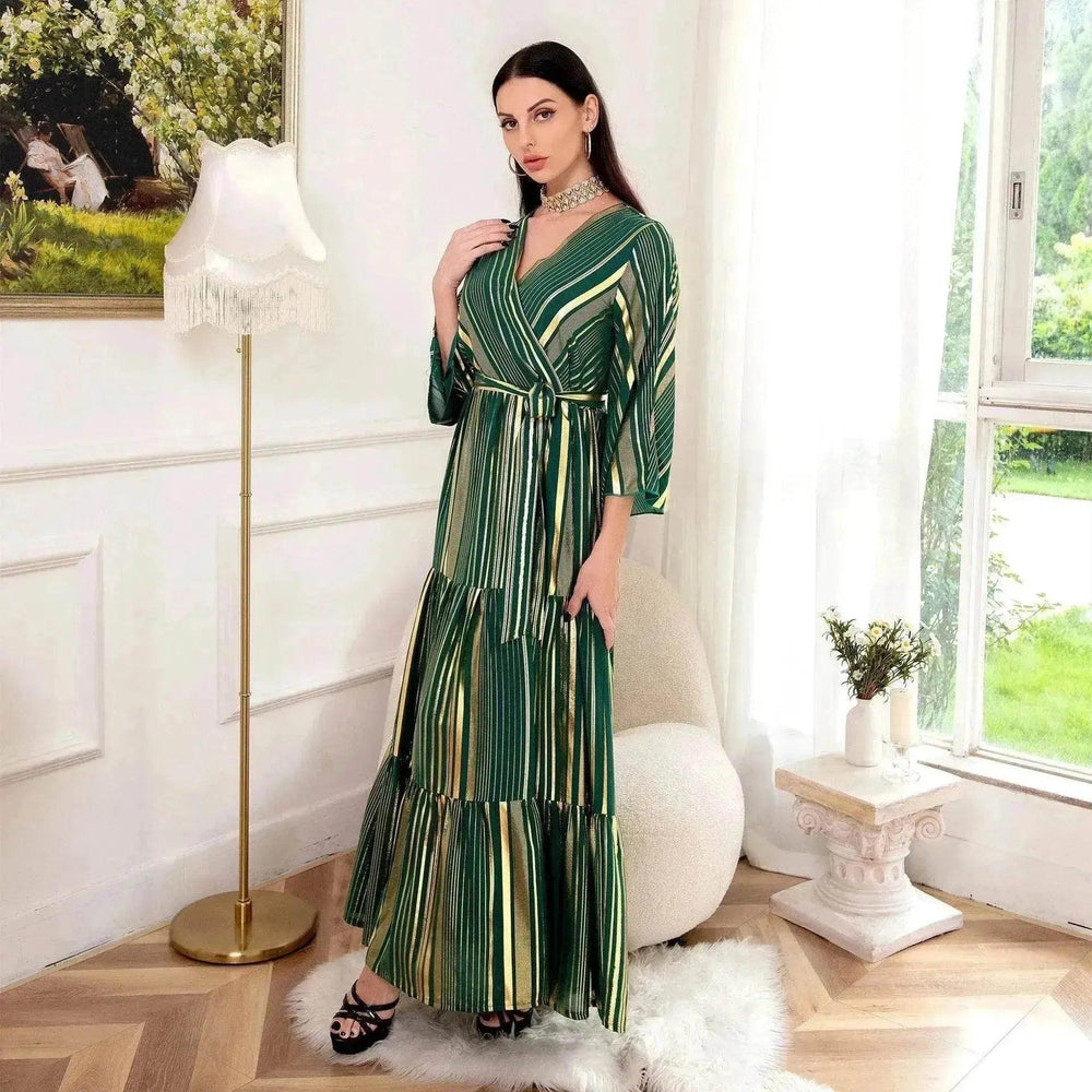 Vestido de Fiesta para Mujer de Artesanía de Bronceado Árabe - EX-STOCK Canada