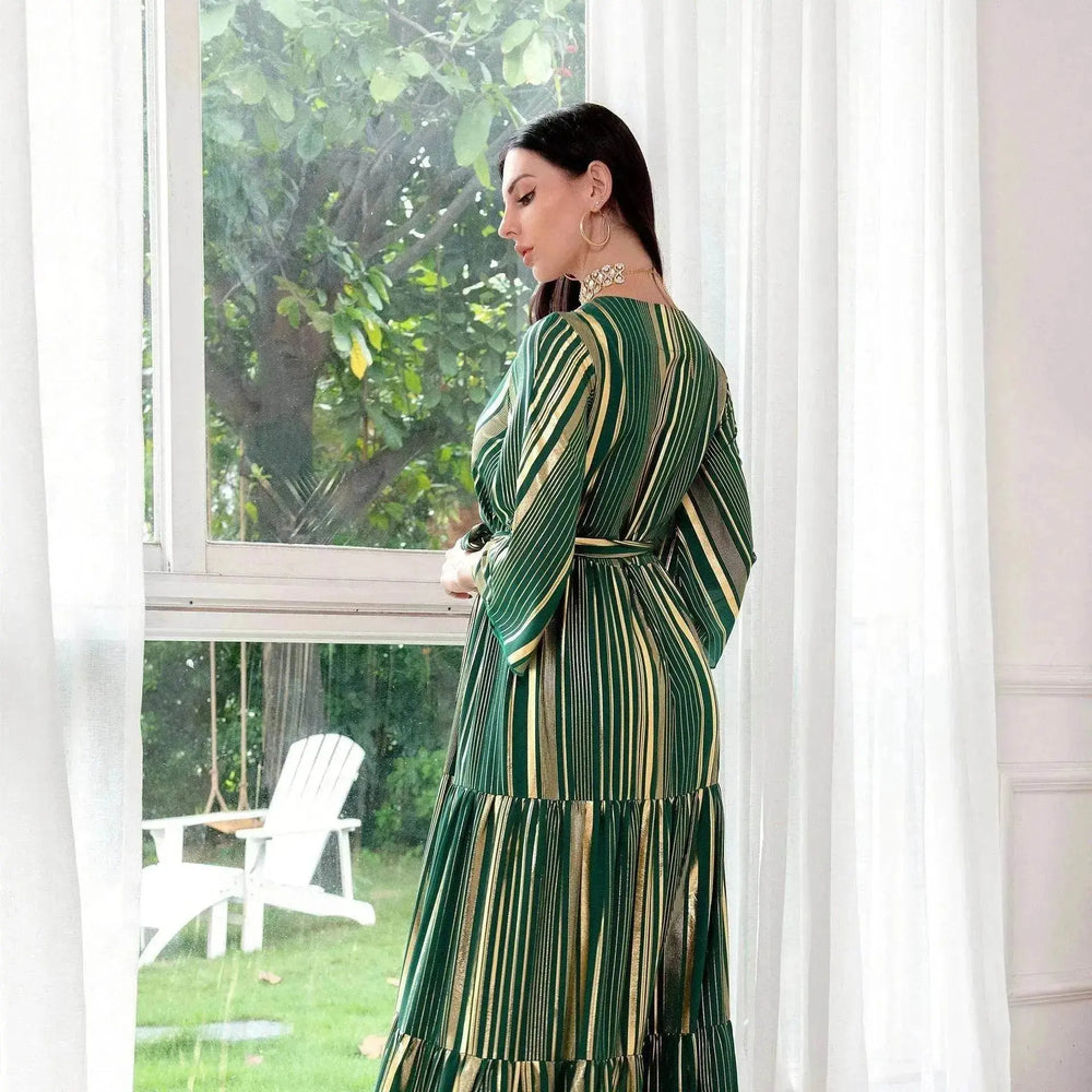 Arab Bronzing Craft Dress Women Party Dress - EX-STOCK Canada