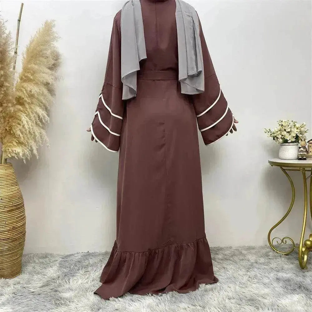 Arab Fashion Dress At Hem For Women - EX-STOCK Canada