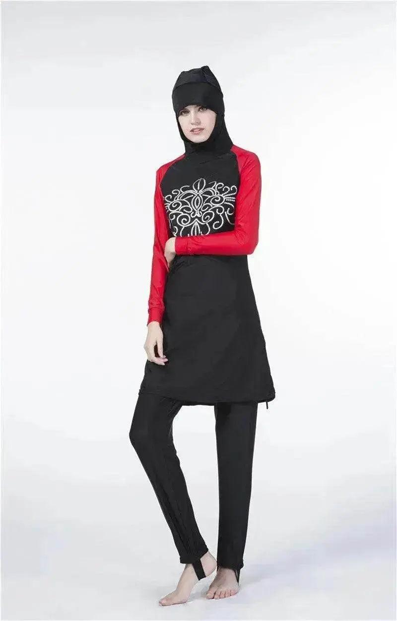Costume da bagno intero arabo da donna a maniche lunghe - EX-STOCK Canada