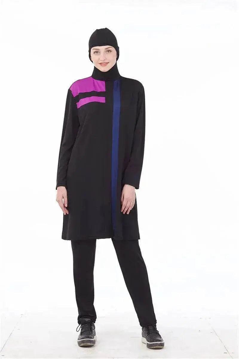 Costume da bagno intero arabo da donna a maniche lunghe - EX-STOCK Canada