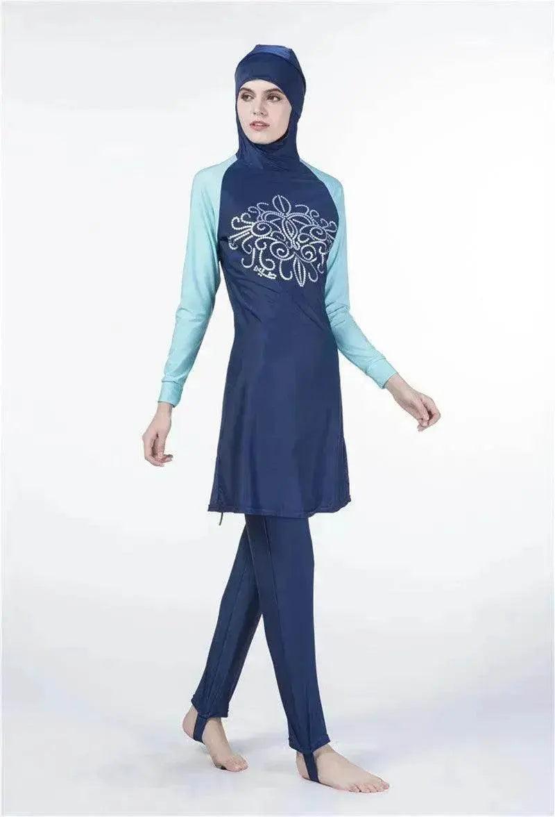 Costume da bagno intero arabo da donna a maniche lunghe - EX-STOCK Canada