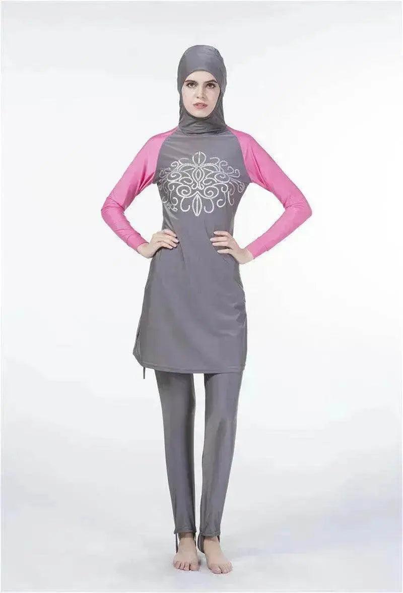 Costume da bagno intero arabo da donna a maniche lunghe - EX-STOCK Canada