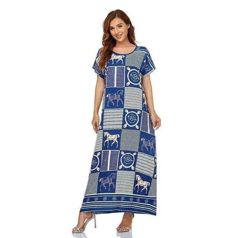 Abito da donna arabo Manica corta Orlo largo - EX-STOCK Canada