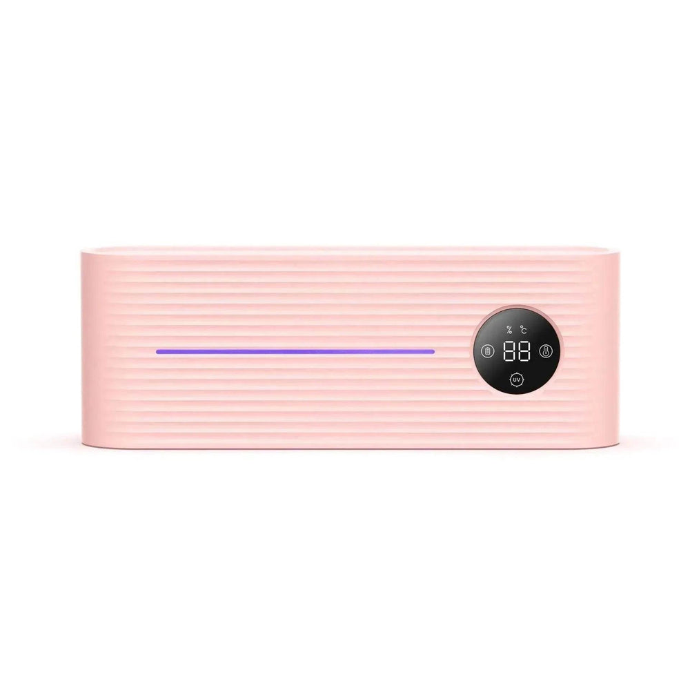 Boîte de désinfection de brosse à dents avec séchage automatique à l'air et fixation murale - EX-STOCK Canada