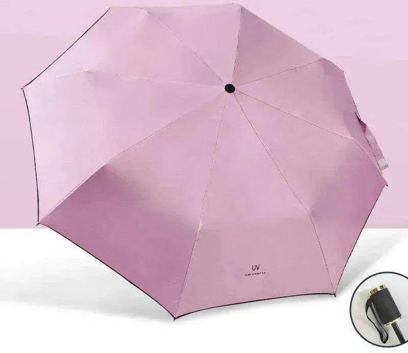 Automatic Lady's Rain & Sun Folding Umbrella - EX-STOCK Canada