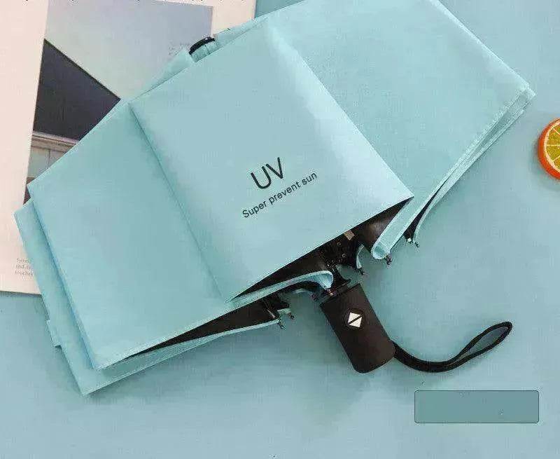 Automatic Lady's Rain & Sun Folding Umbrella - EX-STOCK Canada