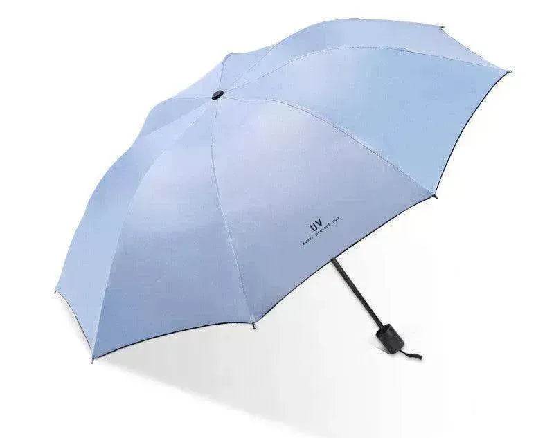 Automatic Lady's Rain & Sun Folding Umbrella - EX-STOCK Canada