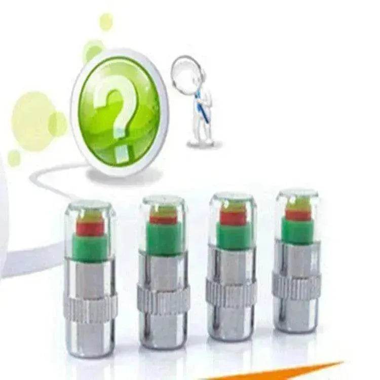 Automobile stylish and colorful Tire Pressure Warning Cap - EX-STOCK Canada