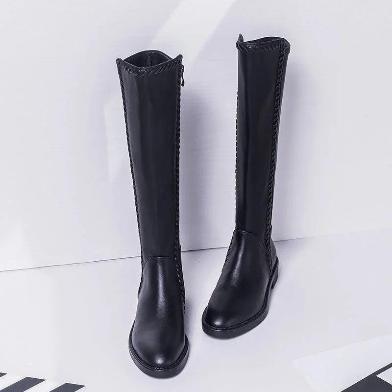 Autumn And Winter New Riding Boots Women's British Style EX-STOCK Canada