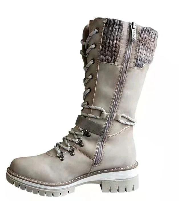Nouveaux bottes d'équitation pour femmes d'automne et d'hiver, bottes de neige européennes et américainesEX-STOCK Canada