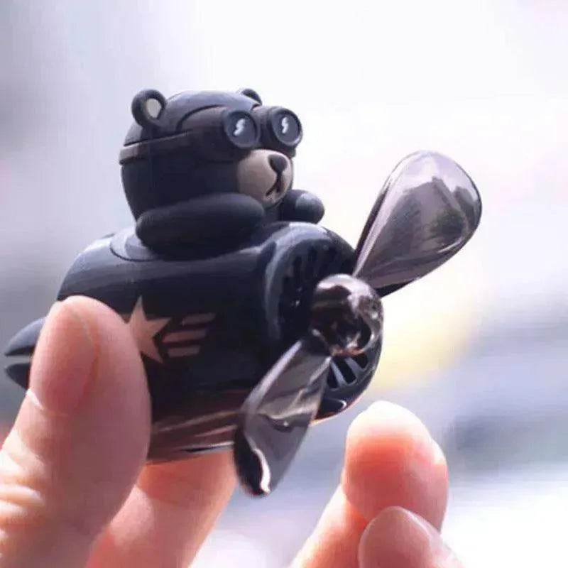 Aviator Bears Car Air Outlet Aromatherapy Ornaments - EX-STOCK Canada