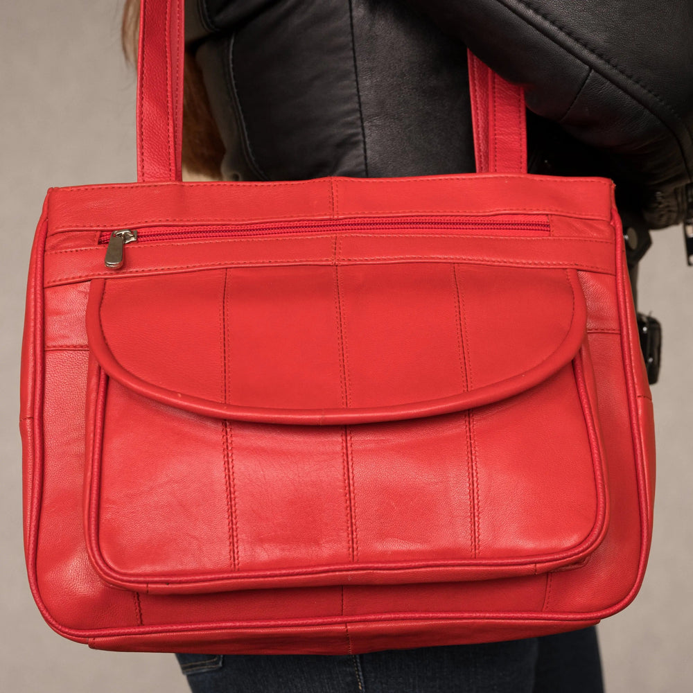 حقيبة كتف نسائية من الجلد الناعمEX-STOCK Canada