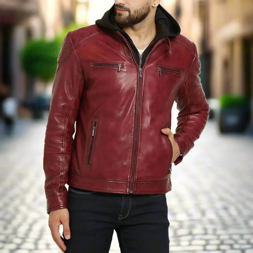 BOL Men's Alvin Lambskin Leather Jacket EX-STOCK Canada