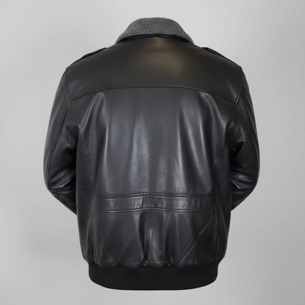 BOL Herren Maverick Lammlederjacke