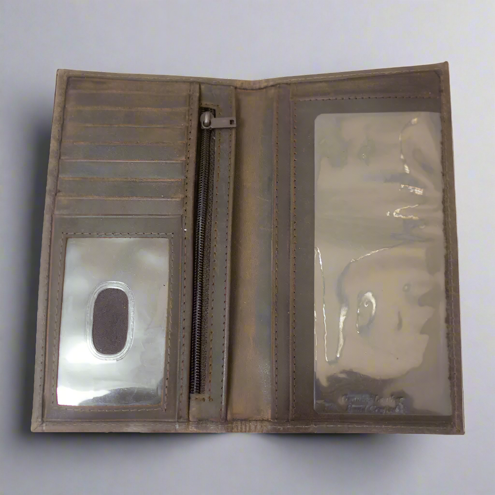 BOL Men's RFID Leather Upright Bifold Wallet EX-STOCK Canada