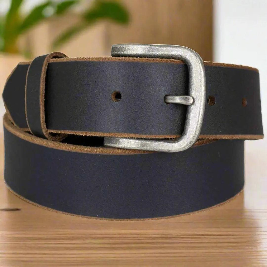 BOL Herren-Gürtel aus Öl-Leder mit abnehmbarer SchnalleEX-STOCK Canada