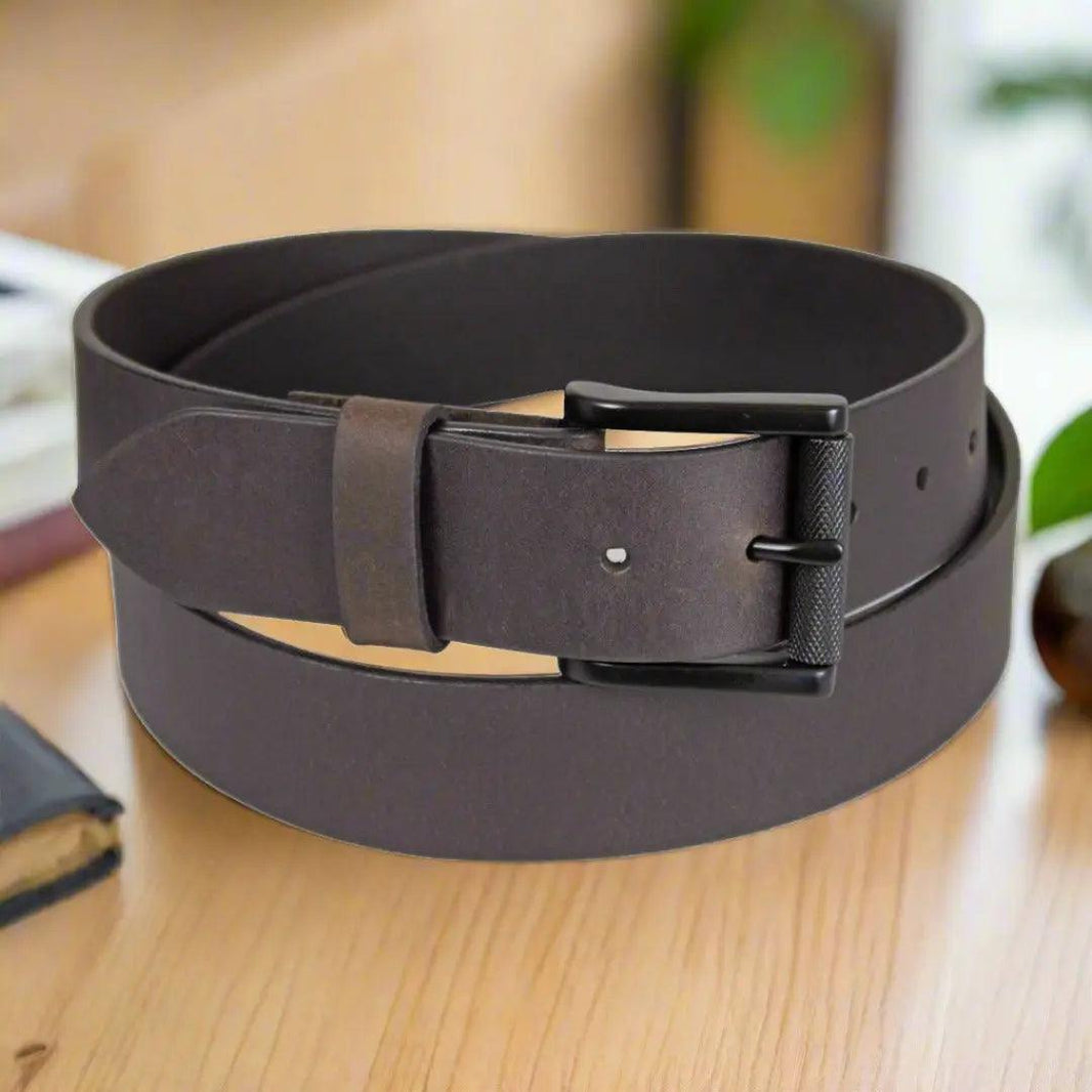 BOL Men's Removable Buckle Solid Leather Belt EX-STOCK Canada