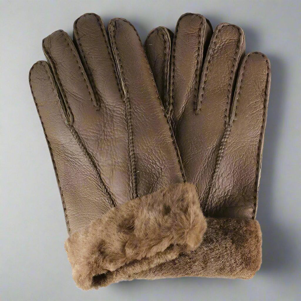 BOL Herren Lederhandschuhe mit LammfellfutterEX-STOCK Canada