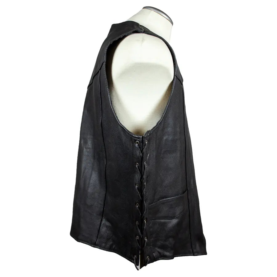 BOL Men's Tall Buffalo Leather Vest EX-STOCK Canada