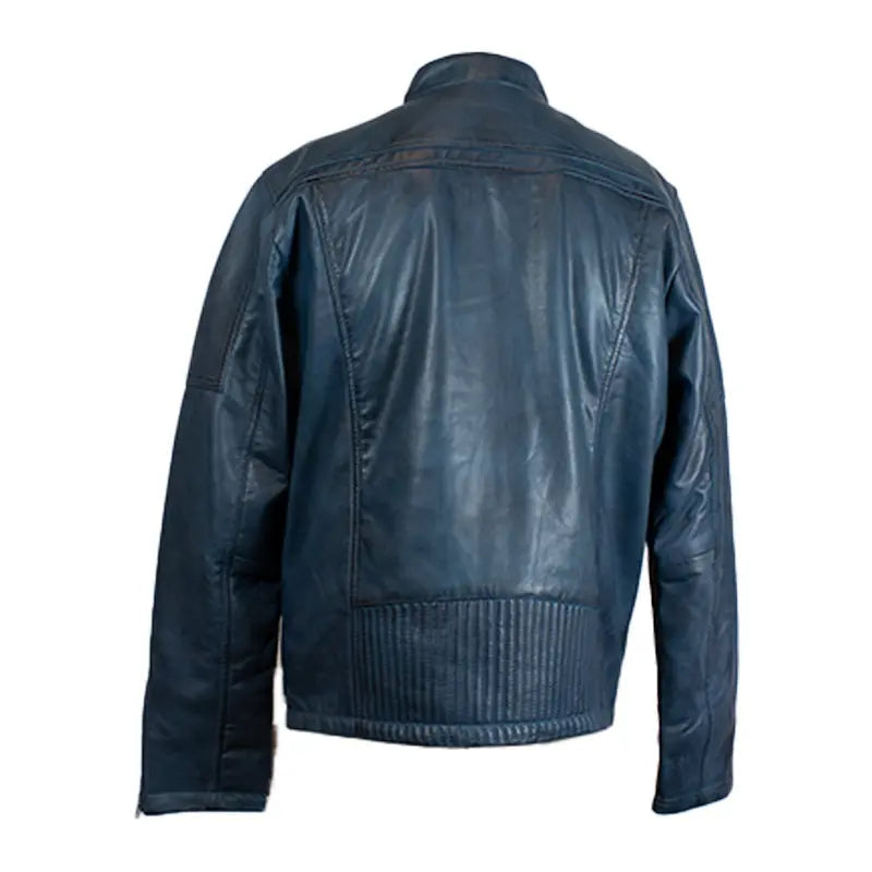 Veste en cuir de mouton ciré pour hommes BOLEX-STOCK Canada