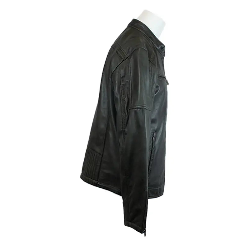 Veste en cuir de mouton ciré pour hommes BOLEX-STOCK Canada