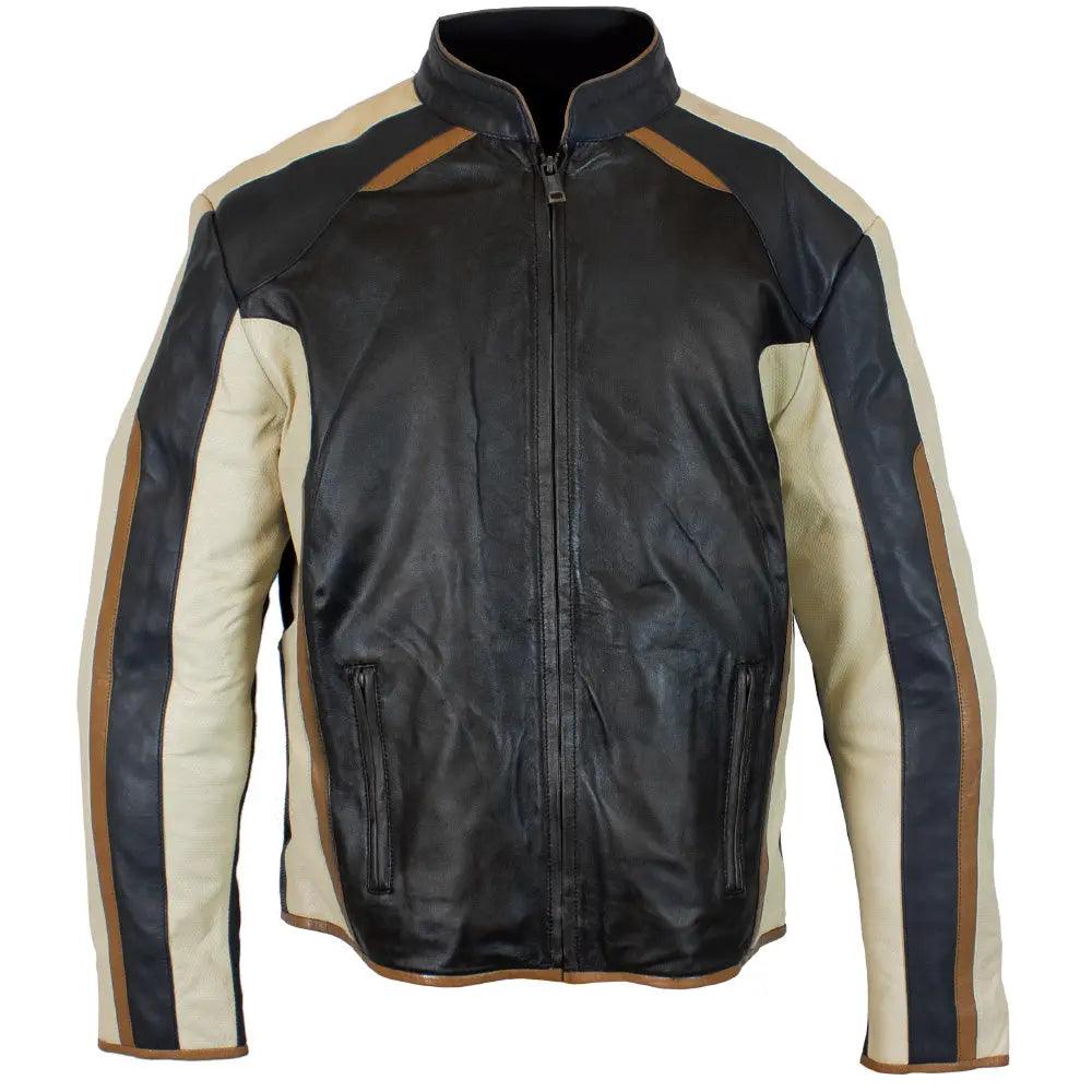 BOL Herren Lederjacke mit Reißverschluss aus LammlederEX-STOCK Canada