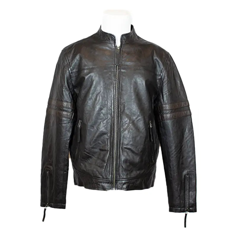 BOL Men's Zip up Lamb Leather Jacket EX-STOCK Canada