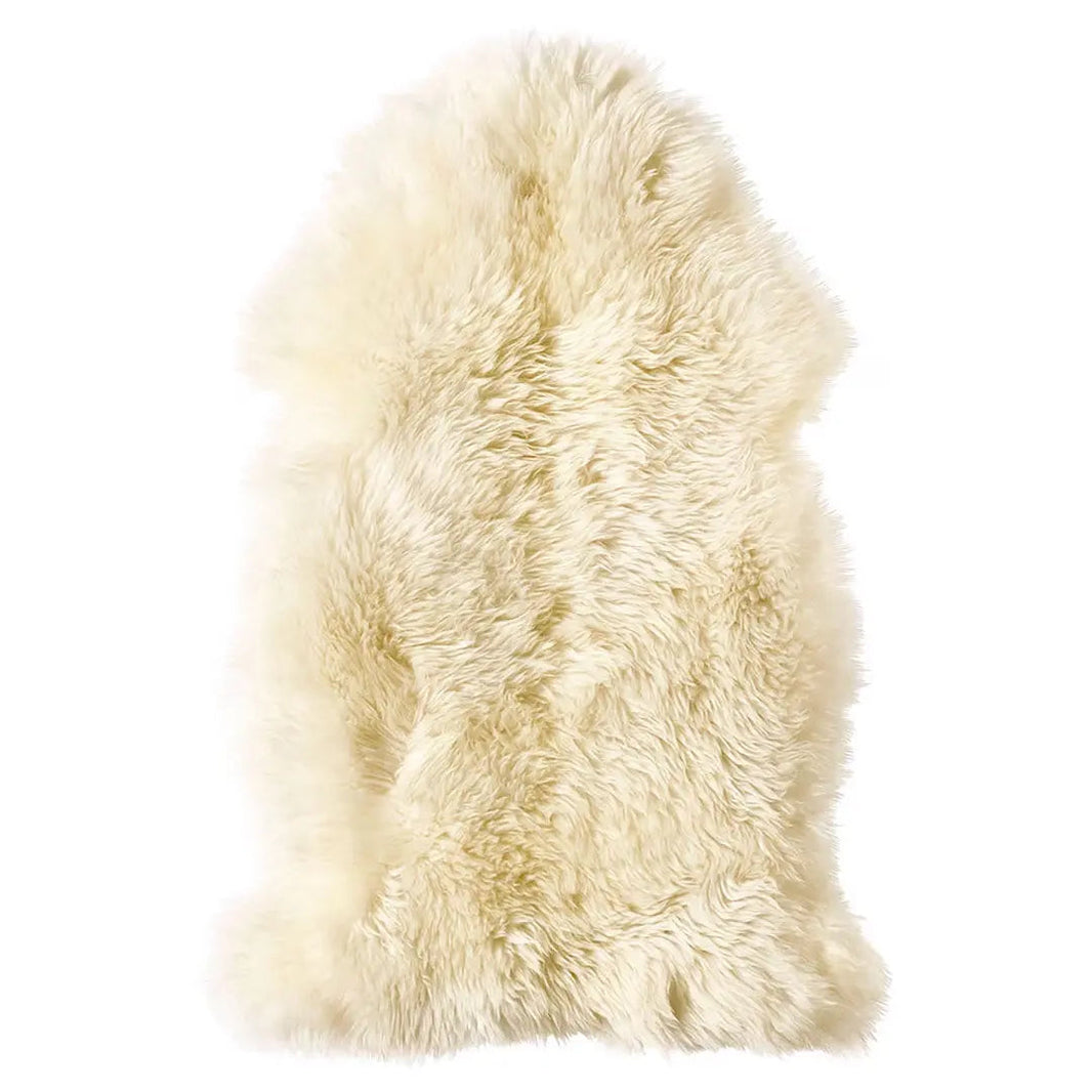 Tapis en peau de mouton blanche BOLEX-STOCK Canada