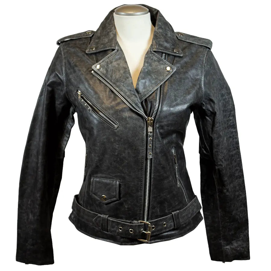 BOL Women's Biker Style Leather Jacket EX-STOCK Canada
