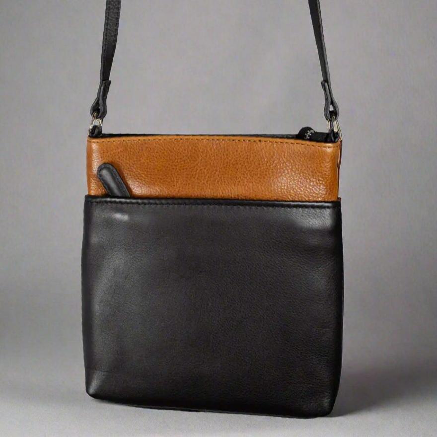 BOL Damen Leder 3-Taschen UmhängetascheEX-STOCK Canada
