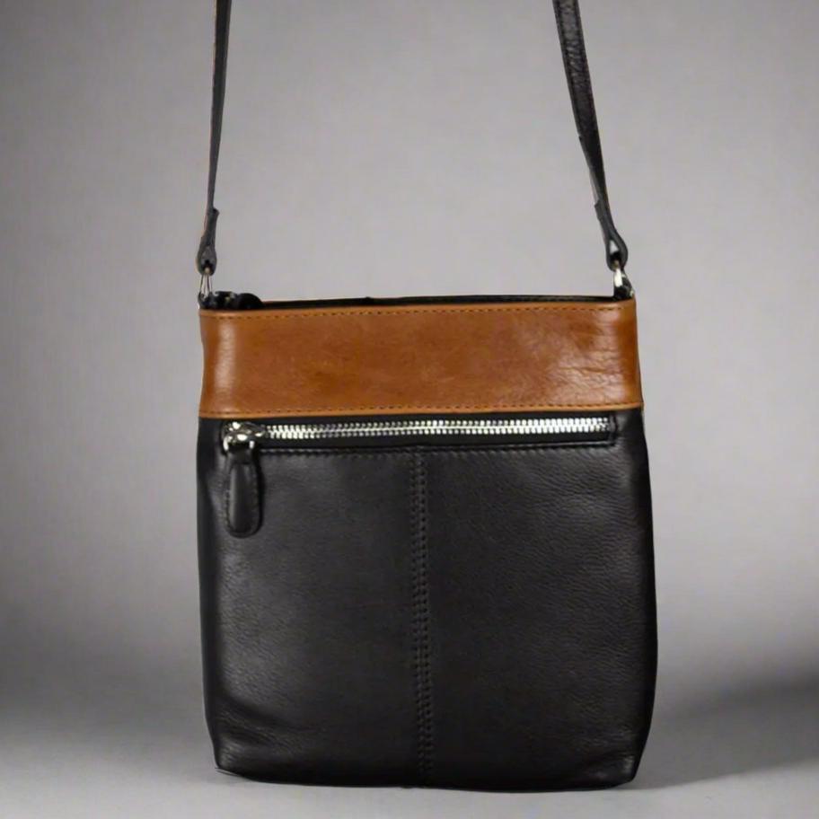 BOL Damen Leder 3-Taschen UmhängetascheEX-STOCK Canada