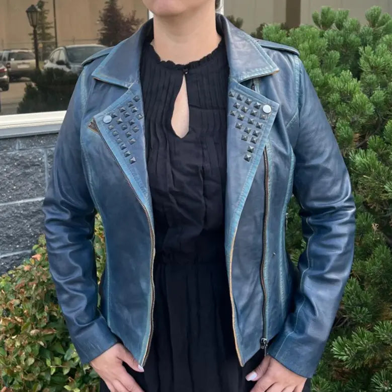 BOL Women's Marya Lambskin Leather Jacket EX-STOCK Canada