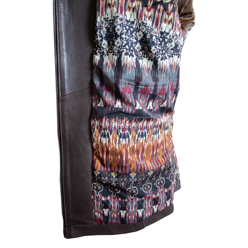 Giacca in pelle da donna BOL con collo rotondoEX-STOCK Canada