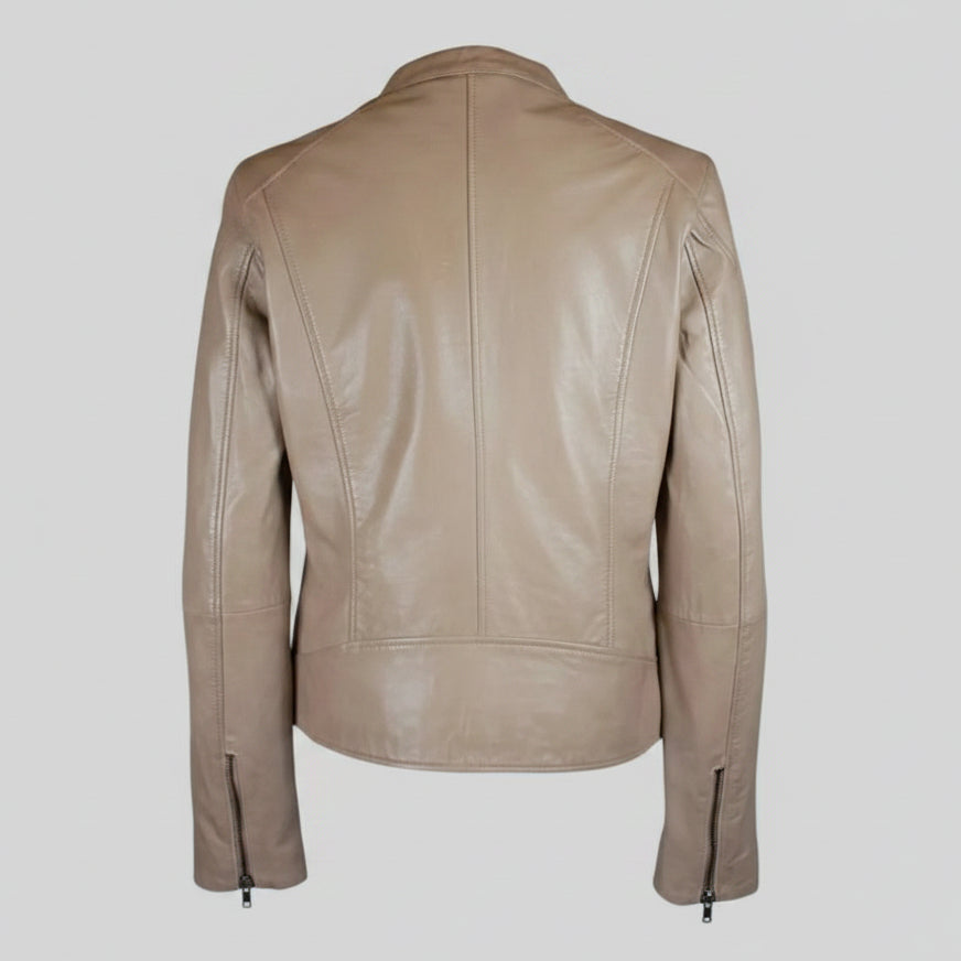 Chaqueta de cuero vintage de Texas para mujer BOL