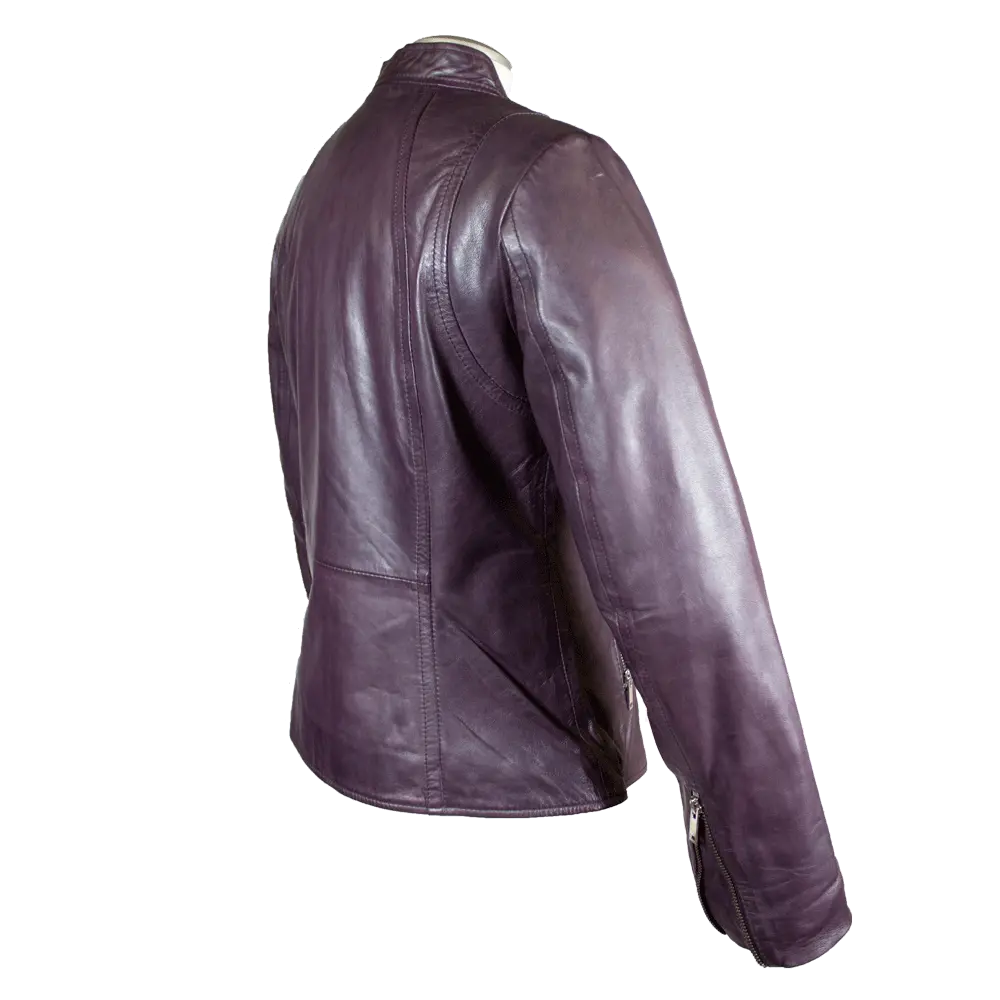Chaqueta de cuero para mujer BOL con bolsillo y cremalleraEX-STOCK Canada