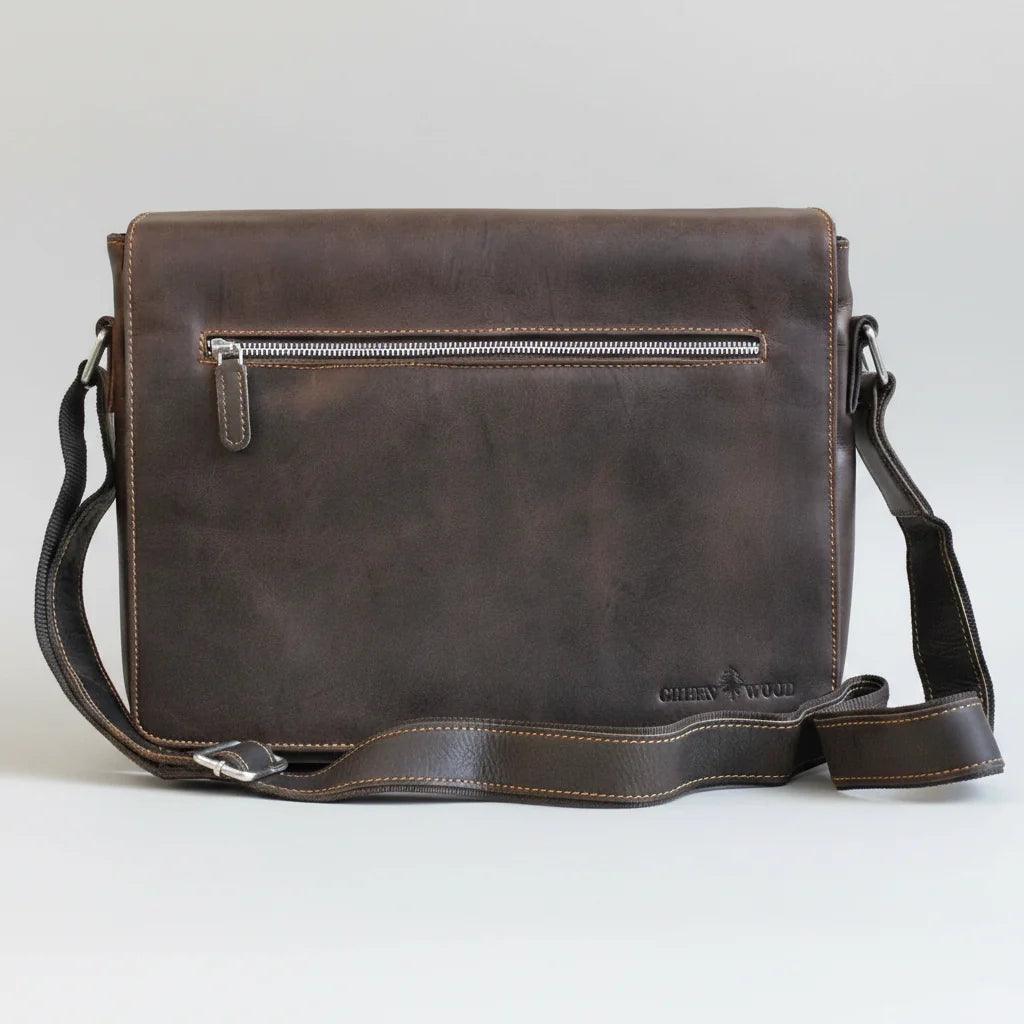 Greenwood Leder Laptoptasche