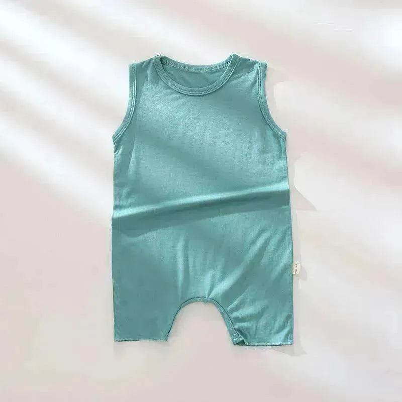 Baby Summer Modal Thin Sleeveless Tank Top Romper - EX-STOCK Canada