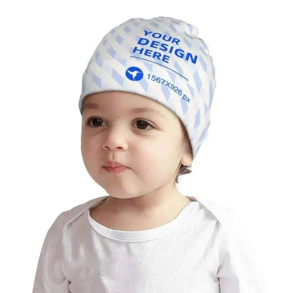 Baby's Customizable Comfortable Skin friendly Cotton Pullover Hat - EX-STOCK Canada