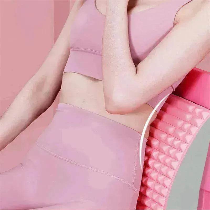 Back Stretcher & Neck Lumbar Support Massager Pillow - EX-STOCK Canada