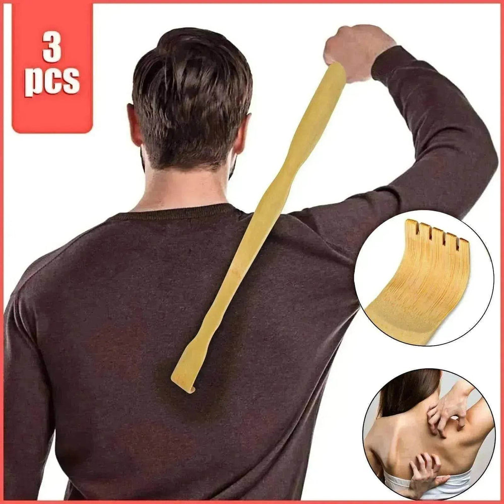 Bamboo Back Scratcher Itch Relief Tool - EX-STOCK Canada